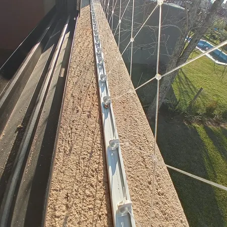 Instalación de red de protección para balcones y terrazas en Girona - KidoSafe